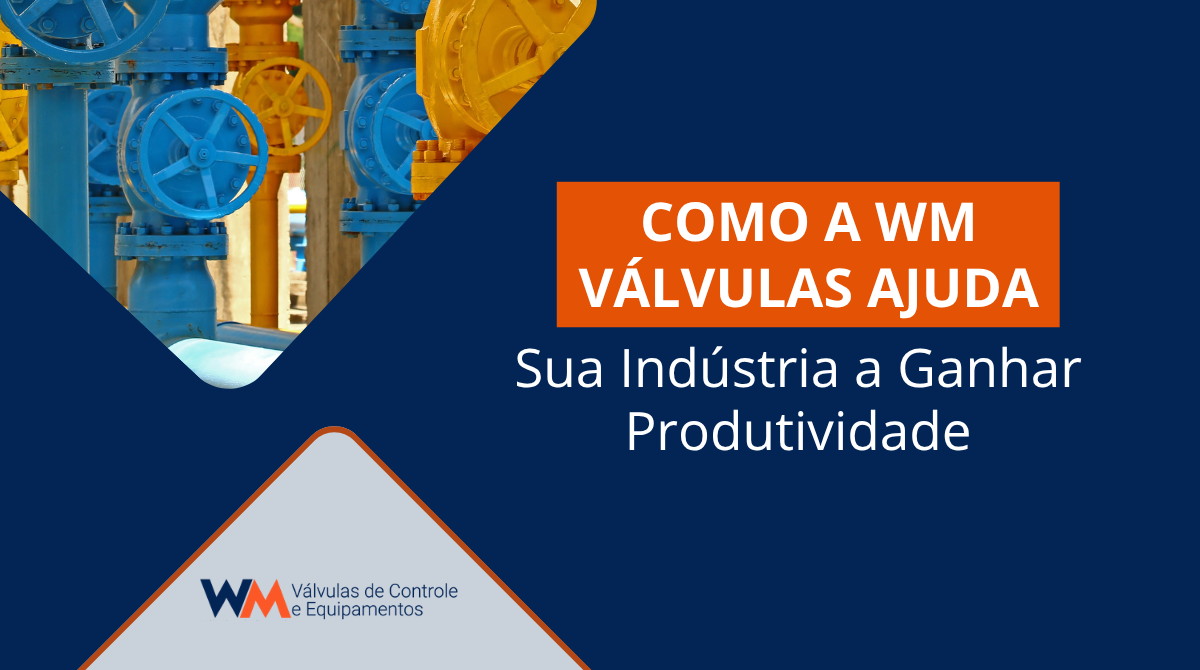 Descubra como a WM Válvulas pode ajudar sua indústria a ganhar produtividade com válvulas de alta performance, pronta entrega e suporte técnico especializado.